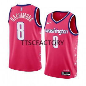 Dres Washington Wizards Rui Hachimura 8 Nike 2022-23 City Edition Ružičasta Swingman - Muške